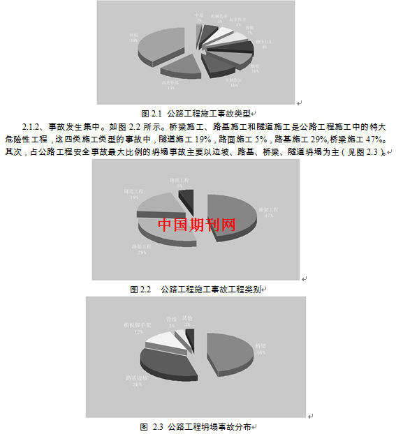 因果关系)的逻辑树图形_易速网 广东省长大公路工程有限公司第三分公司 511431 摘要:随着我国经济的高速发展,交通基础建设事业也蓬勃发展,但在公路事业高速发展的同时也伴随着高危险,各类公路工程施工安全事故频发,给人民群众造成了严重的人身伤亡和财产损失,同时影响了社会经济的发展。公路工程施工项目安全管理必须受到社会各界的关注。本文以施工项目安全管理研究为课题,通过研究与分析公路工程安全事故的特点及危险源的识别,采用事故树分析的方法来寻找提高安全管理的解决办法,使公路工程建设实现其安全生产建设目标,提高公路施工的效率和安全性。 关键词:
