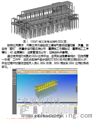 BIM技术在电力工程建设中的应用展望--中国期刊网