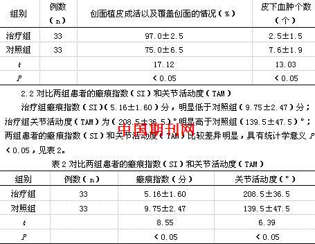 预见性护理措施对手背深度烧伤手术植皮及术后功能的影响