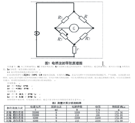 高压电力电缆故障探测技术分析