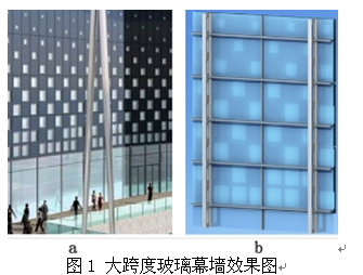 此处幕墙分为两层,外层为开放式不锈钢板干挂幕墙,内层为框架式玻璃