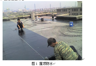 浅谈建筑工程中常用的防水材料