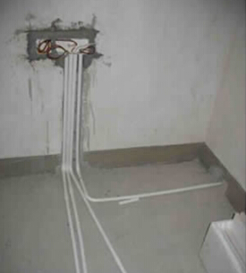 给排水管道暗敷怎么在图纸上表示-给排水管道