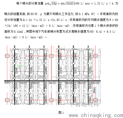 地下系统喷淋车库设计的几个问题安道常州六合无绝对片