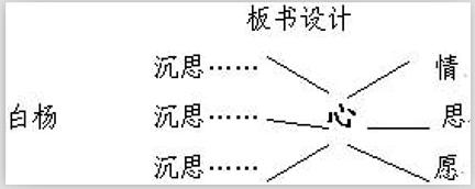 2017—2018年人教版五年级语文下册《白杨》教学设计1(优质课一等奖